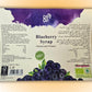 DROP Pure Organic Blueberry Flavor Bio Syrup-16.9oz (500ml), Natural 30% Concentrate Fruit Syrups,Great For Cocktails,Bevarages,