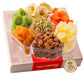 Nut Cravings Gourmet Collection - Rosh Hashana & Shana Tova Dried Fruit & Mixed Nuts Gift Basket In Red Box (7 Assortments, 2 Lb