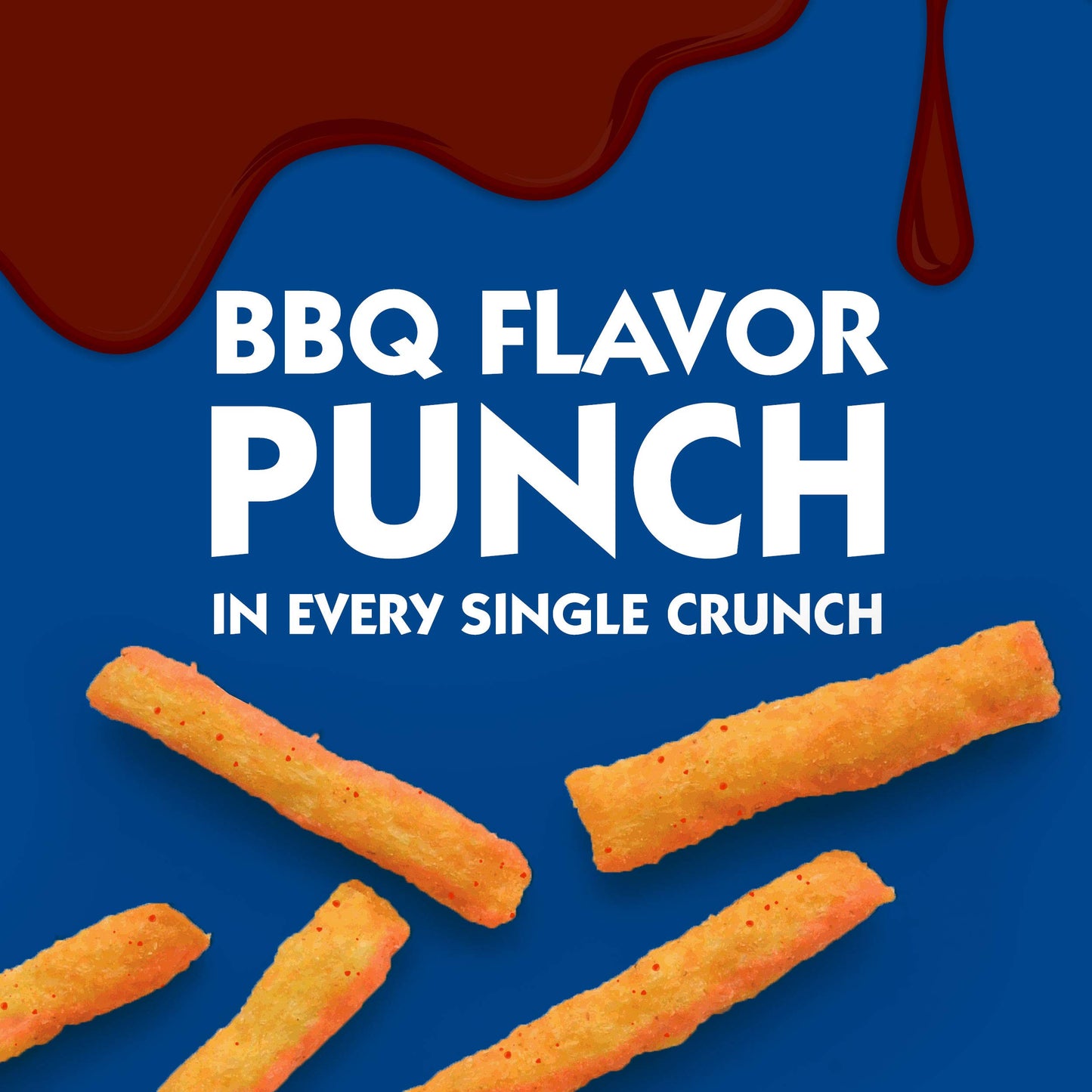 Andy Capps BBQ Fries Snacks (Pack of 12)