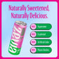Zevia Zero Sugar Energy Drink, Watermelon, 12 oz Cans, 12-Pack, Naturally Sweetened, Non-GMO, Gluten-Free, Vegan