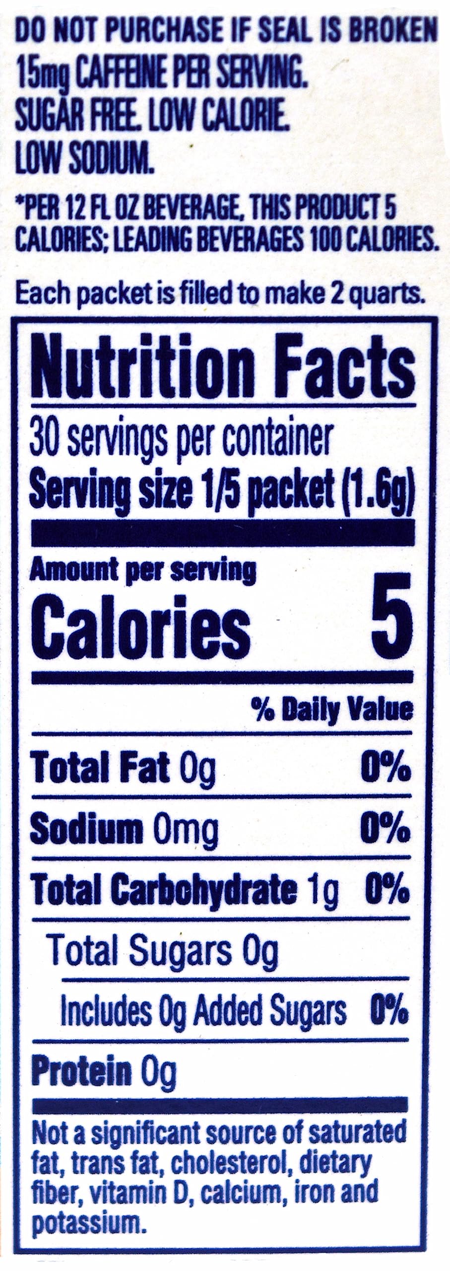 Crystal Light Sweet Tea, 12-Quart 1.56-Ounce Canister (Pack Of 4)