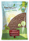 Food to Live Organic Whole Red Lentils, 15 Pounds Non-GMO, Dry Raw Lentils, Sproutable, Vegan, Kosher, Bulk. Easy to Cook. Sourc