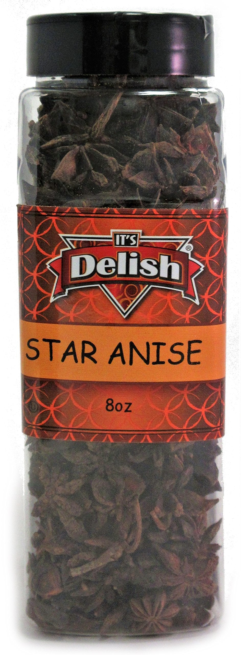 Its Delish Star Anise Spice - 8 Ounce Large Jar