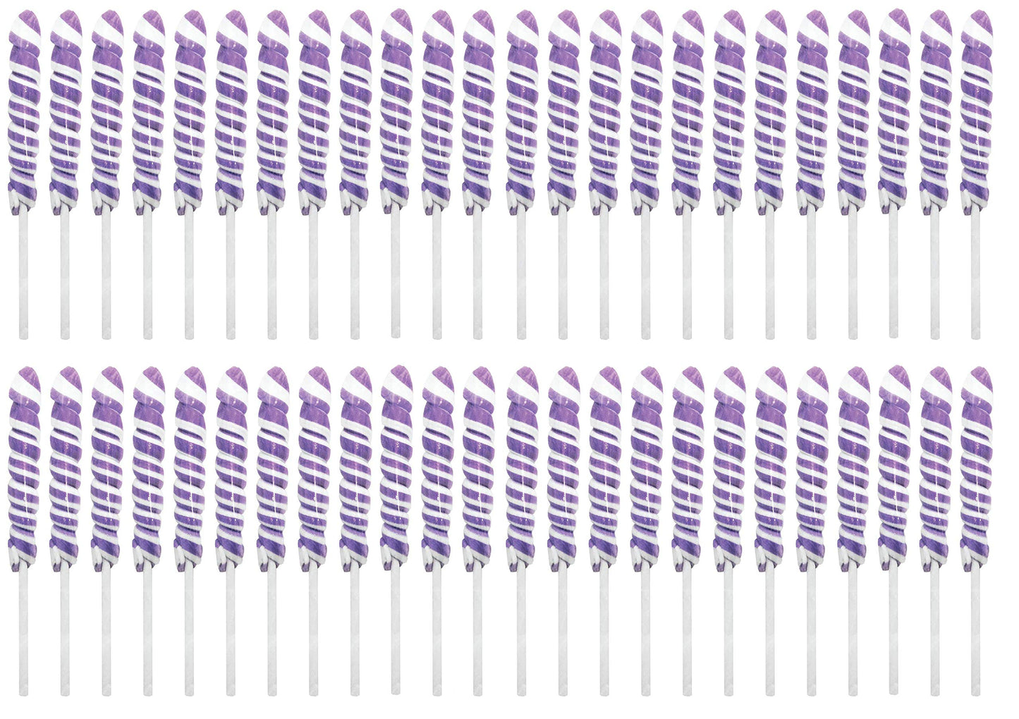 Unicorn Pops 48 Count - Individually Wrapped Unicorn Lollipops - Great For Party Favors, Candy Buffets, Kosher Candy (Grape (Lav