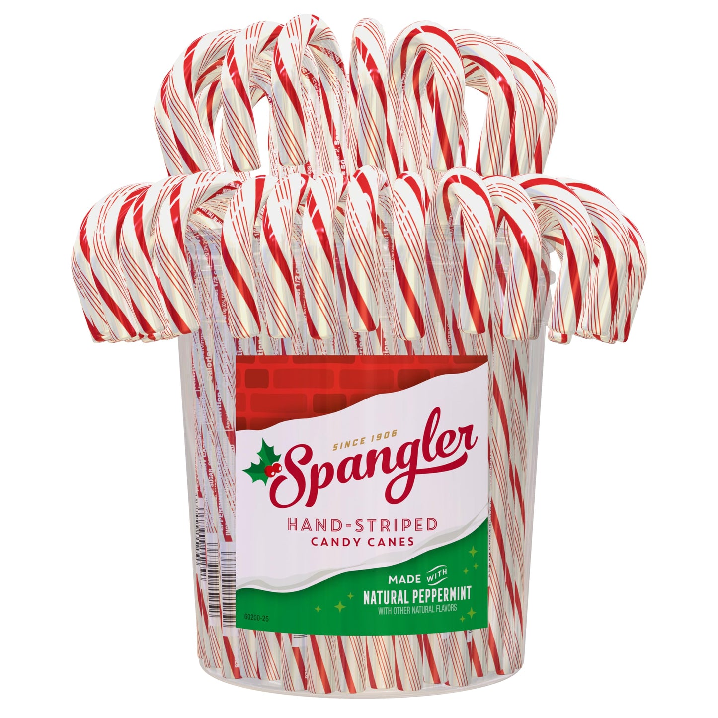 Spangler Red and White Christmas Candy Canes - Large Peppermint Sticks, Bulk Candy Canes, Individually Wrapped, Classic Christma
