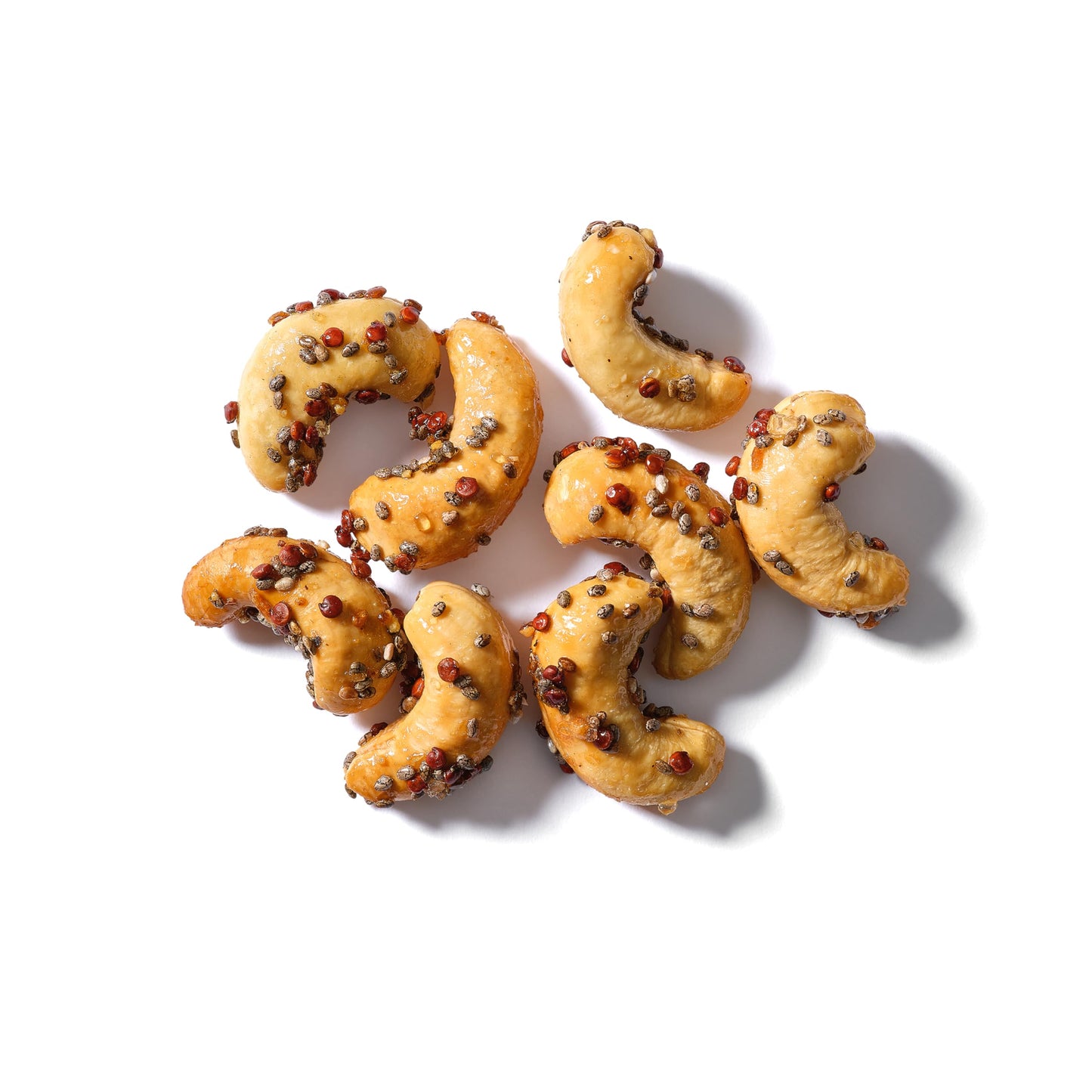 Yupik Salted Maple Cosmic Cashews  6 Oz  Crunchy Savory Snack  Made with Natural Ingredients  Cashews  Maple Syrup  Quinoa  Chia Seeds  Sea Salt  Perfect for Parties & Special Occasions