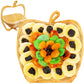 Anna and Sarah 2 Lbs Dried Fruit Gift Basket, Healthy Gourmet Fruit Box, Holiday Food Tray, Pineapple Ring, Dried Pitted Prunes,