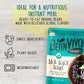 BeanVIVO Plant-Based Protein Baja Black Beans, 10 oz (Pack of 3), Gluten-Free, Good Source of Fiber, Plastic Packaging