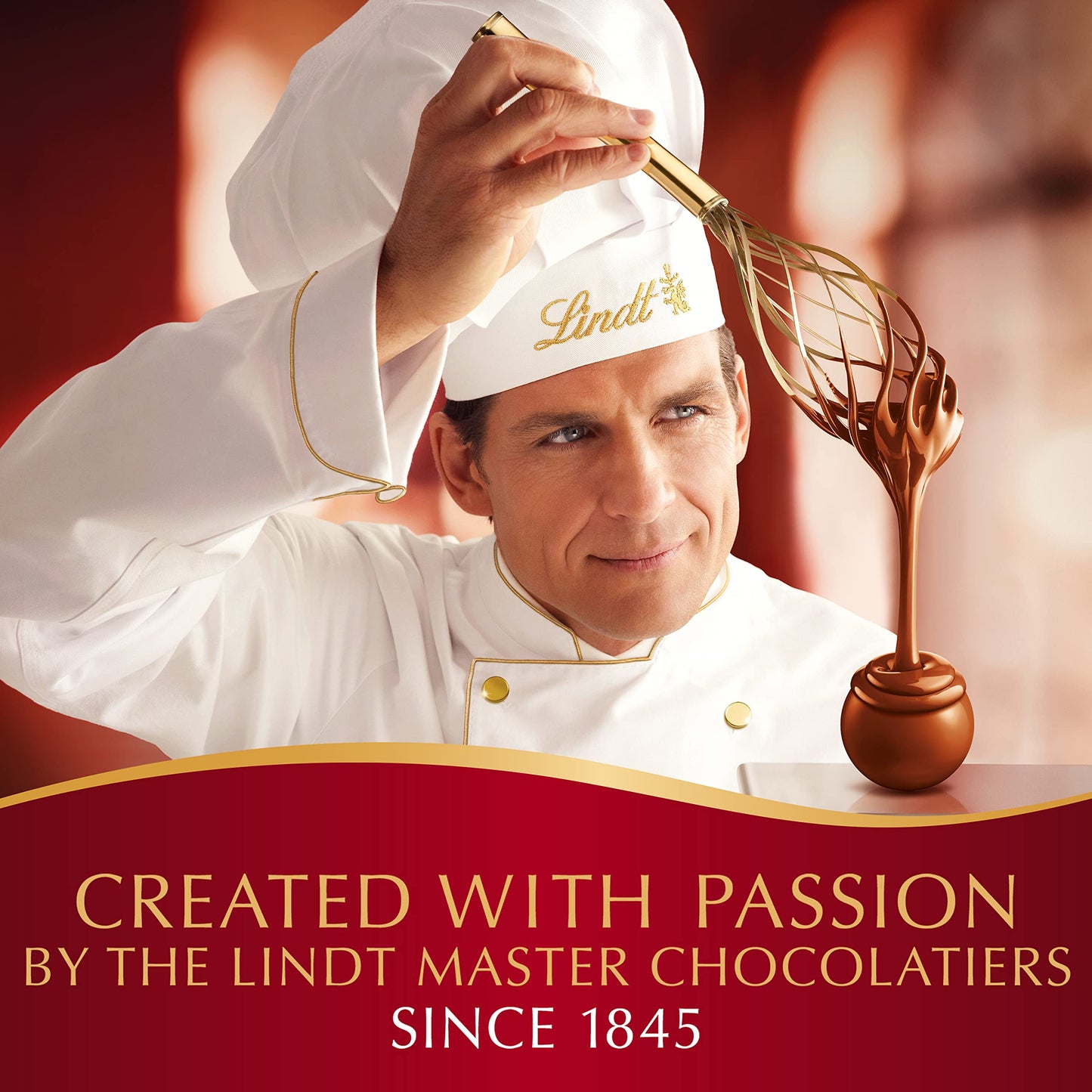 Lindt Lindor Double Chocolate Milk Chocolate Candy Truffles, Milk Chocolate With Smooth, Melting Truffle Center, Great For Gift Giving, 5.1 Oz. Bag (6 Pack)