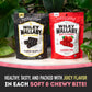 Wiley Wallaby Licorice 10 Ounce Variety Pack - Red And Black Classic Gourmet Soft & Chewy Australian Licorice Candy - Pack Of 6