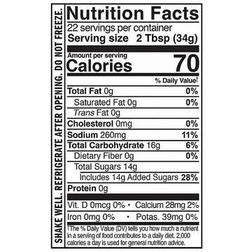 Generic Kinder Glaze BBQ Dipping Sauce, Hickory Brown Sugar, 25.7 Ounce