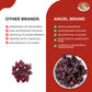 Angel Brand Dried Sorrel Hibiscus Flowers 4.5 Oz Pouch Pack Of 2 - Discover Rich Flavor & Aroma Of Healthful Delights With Hibiscus Tea Loose Leaf - Enjoy Nutritious Beverages To Elevate Health