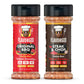 Flavor God Rubs Combo Pack - Dry Rub Seasoning Gift Set, 4 Pack - Original BBQ, Jamaican Jerk, Honey BBQ, Low Sodium