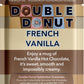 Double Donut French Vanilla Hot Chocolate Mix Packets, Flavored French Vanilla Hot Cocoa Mix, 128 Count