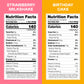 Magic Spoon High Protein Keto Cereal Bars - 8 Birthday Cake & 8 Strawberry Milkshake, Gluten Free, 1 Count (Pack of 4)