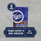 Kar s Nuts Peanut Butter  N Dark Chocolate Trail Mix Snacks - Roasted Peanuts, Peanut Butter Candies, Dark Chocolate & Butter