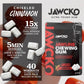JAWCKO Ultra-Tough Jawline Chewing Gum, Cinnamon Flavor, 40 Pieces/Pack, 15X Strength, Facial Fitness Chewing Gum