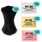(400 total, 100 each) Bolt Box Sugar & Sweetener Packets Box - Cane Sugar, Substitute Packets, Plastic Coffee Stirrers