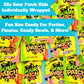 Snack Mountain Assortment Of Sour Patch Kids Treat Size (25 Packs) Original Tropical Watermelon