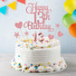 Lecferrarc 13Th Birthday Cake Decorations, 13Th Birthday Candles Cake Numeral Candles And Glitter Happy 13Th Birthday Cake Toppe