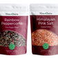 Viva Doria Rainbow Peppercorn Blend & Himalayan Pink Salt Set, 12 oz & 2 lbs, Coarse Grain, Perfect for Grinder Refills