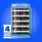 Oreo Fresh Stacks Chocolate Sandwich Cookies, Bulk Travel Snacks, 6 Boxes (24 Multi Snack Packs)