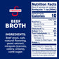 Swanson 100% Natural, Gluten-Free Beef Broth, 32 Oz Carton