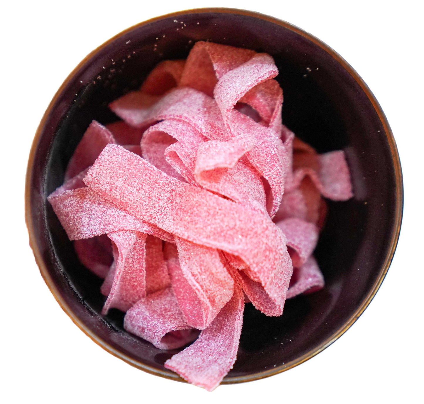 Pink Lemonade Sour Belts - 1 lb of Fresh Chewy Sugar Sanded Sweet Tart Foot Long Candy in Resealable Bag to Ensure Freshness