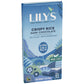 Lilys Crispy Rice Dark Chocolate (12x3 OZ)
