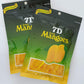 7D Dried Mangoes, Naturally Delicious, Tree Ripened, 2.82 oz (Pack of 2)