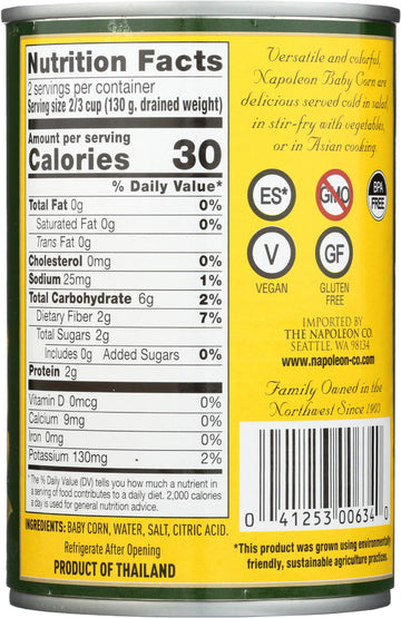 Napoleon Corn Cut, 15-Ounce Cans (Pack of 12)