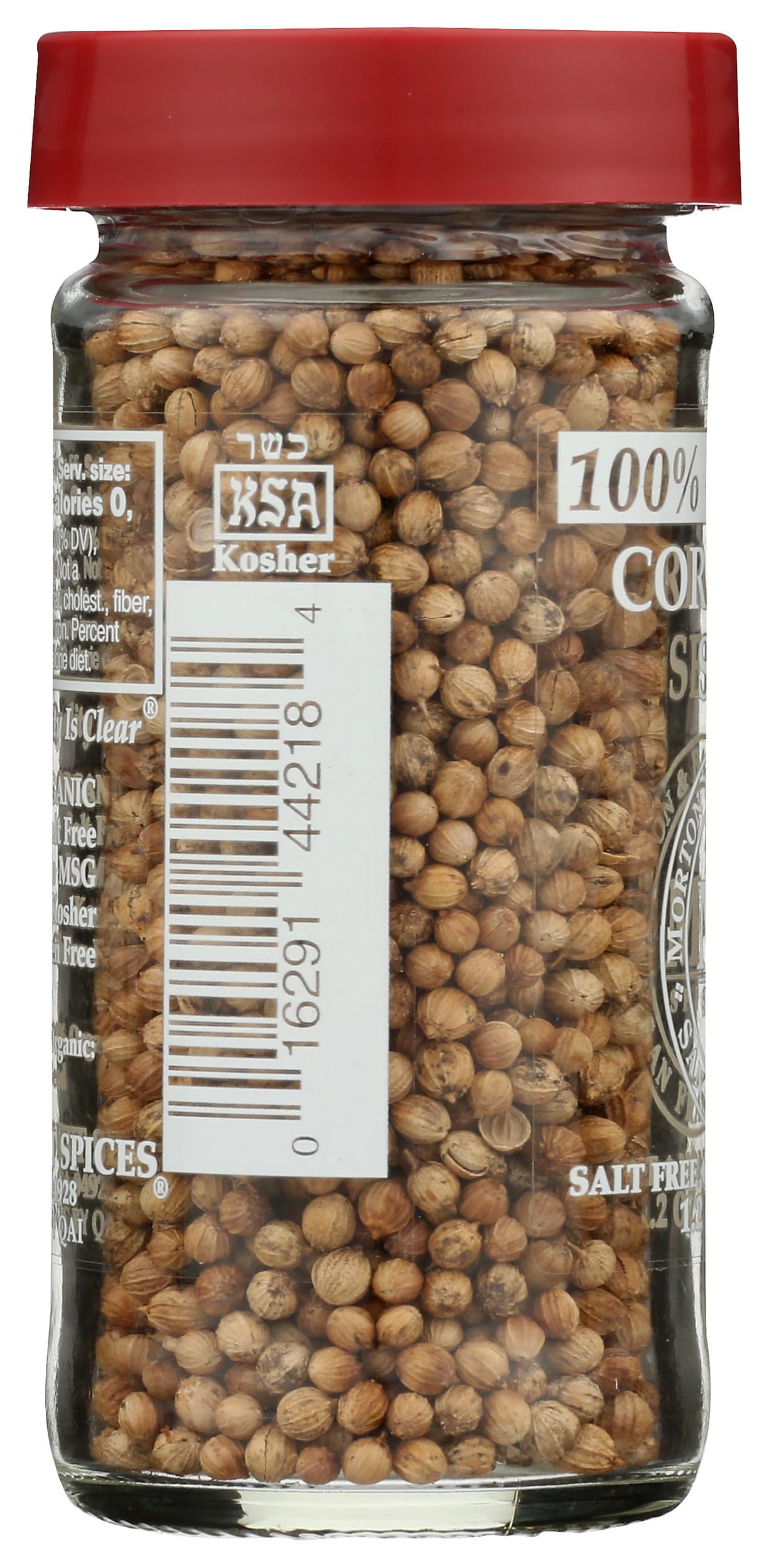 MORTON & BASSETT Organic Coriander Seed  1.2 OZ