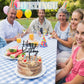 Happy Birthday Cake Topper Birthday Party - Happy Birthday Party Decoration(Black)