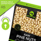 NUT CRAVINGS - Raw Pine Nuts Pignolias, Unsalted, Shelled, (80oz - 5 LB) Bulk Nuts Packed Fresh in Resealable Bag - Kosher Healt