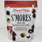 Fannie May Smores Snack Mix Bag, Crunchy Grahams and Fluffy Marshmallows Coated in Milk Chocolate - 510g