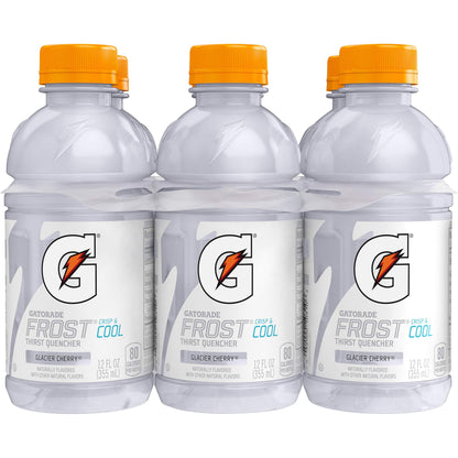 Gatorade Glacier Cherry Thirst Quencher, 12 Fl Oz Bottles, 6 Pack