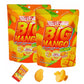 Luckycare Big Mango Gummy Candy - Chewy, Gluten-Free - 2 Packs (40 Count) - Individually Wrapped Peelable Gummies - 10oz Total