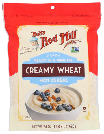 BOBS CRMY WHT HOT CEREAL ( 4 X 24 OZ   )
