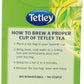 Tetley Green Tea, Honey, 72 Tea Bags | Refreshing, Light Flavor, Natural Ingredients | Ethical Sourcing