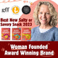 Better with Buckwheat Sea Salt Crackers, 6-Pack - A Complete Protein, Gluten-Free Crackers, Healthy Snack Crackers, Grain-Free,