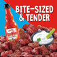Jack Link'S Duos Frank'S Redhot Buffalo Style With Creamy Ranch Flavor Chicken Bites, Under 100 Calories Snacks, 8G Of Protein,