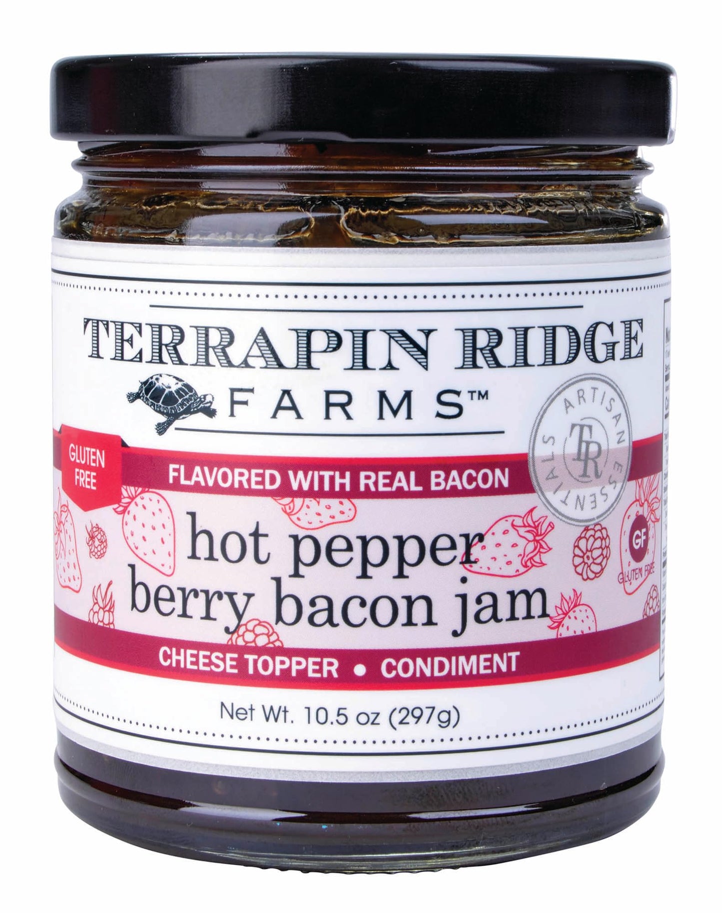 Terrapin Ridge Farms Hot Pepper Berry Bacon Jam - Sweet & Spicy - 10.5 oz Jar