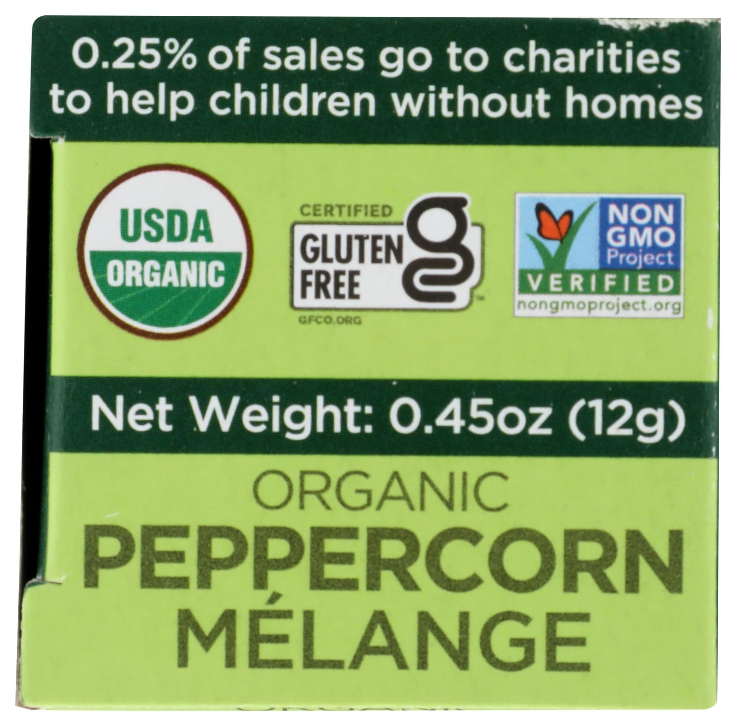 Spicely Organic Peppercorn Melange 0.45 Oz Certified Gluten Free