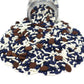 Mystic Sprinkles The Big Football Game Jimmy Mix 3Oz Bottle (Navy Blue & White Sprinkle Mix 3Oz)