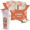 RYZE Mushroom Overnight Oats, Oatmeal with 6 Adaptogenic Mushrooms and 20g Grass-Fed Whey Protein & Chia Seeds, Turkey Tail, Shi