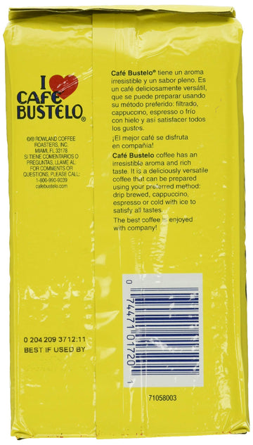 Caf   Bustelo Coffee, Espresso Ground Coffee Brick, 10 Ounces, 4 Count
