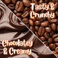Dark Chocolate Covered Espresso Beans - by Its Delish, 10 Lbs Bulk | Coffee Lovers Snack | Gourmet Chocolates Candy Snacks | Ma