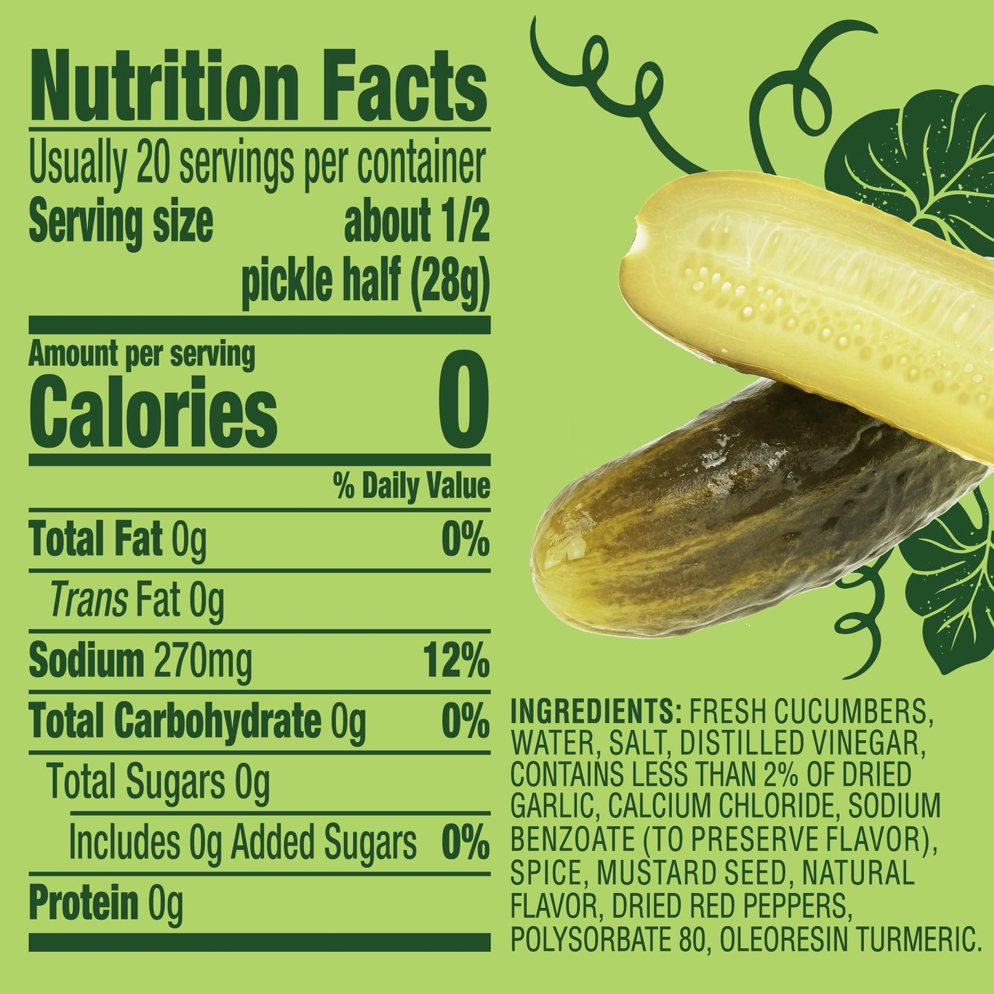 Claussen Kosher Dill Pickle Halves, 32 fl oz Jar