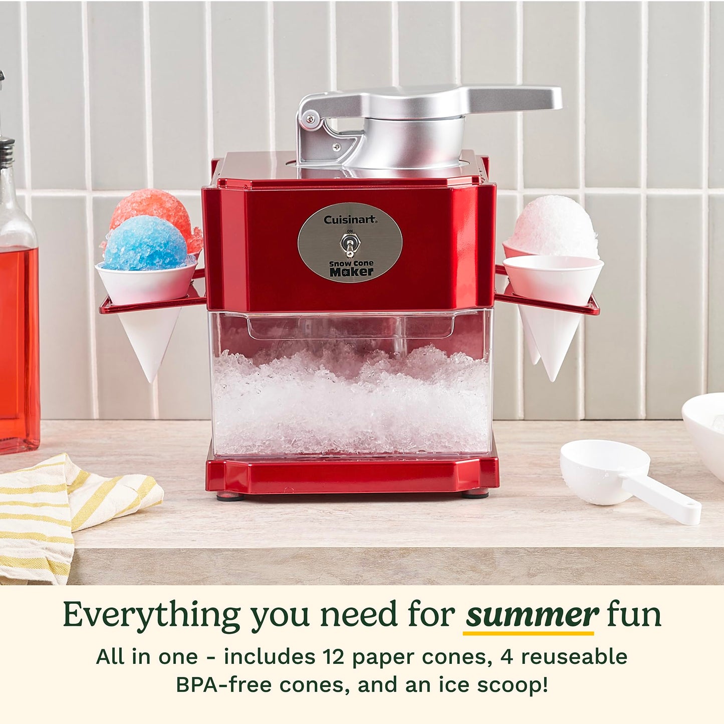 Cuisinart Snow Cone Maker Scm-10P1