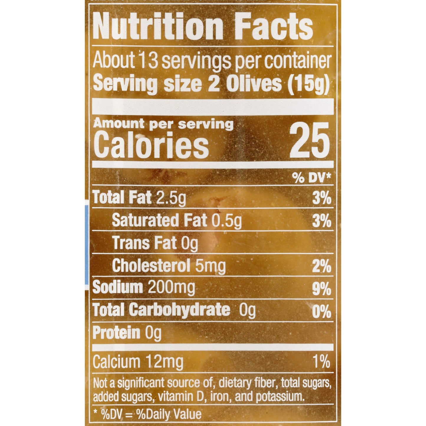 PEARLS Blue Cheese Stuffed Queen Olives, Pack of 6 Jars, 6.7 oz